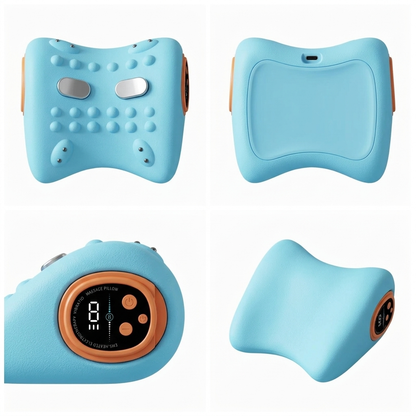 Microcurrent Heating Neck Massager Pillow for Pain Relief Vendula Care 04