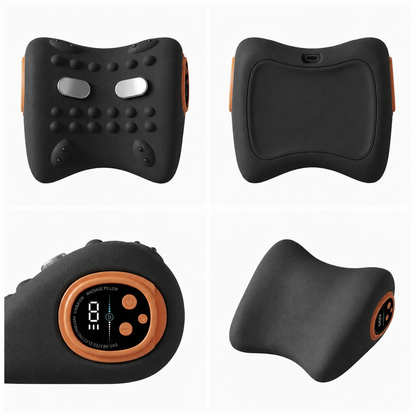 Microcurrent Heating Neck Massager Pillow for Pain Relief Vendula Care 04