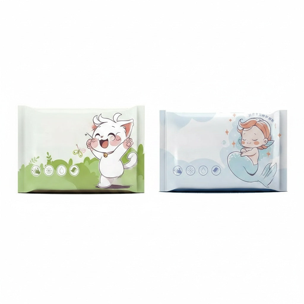 Mini Portable Baby Wet Wipes for Hands, Mouth and Travel Vendula Care 10