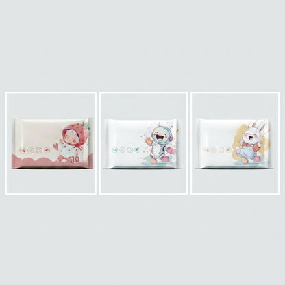 Mini Portable Baby Wet Wipes for Hands, Mouth and Travel Vendula Care 13