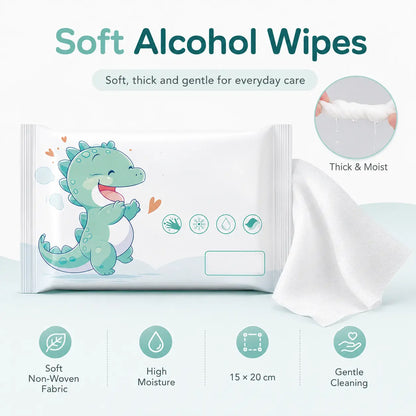 Mini Portable Baby Wet Wipes for Hands, Mouth and Travel Vendula Care 2