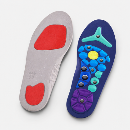 Multi Layer Cushioning Shock Absorption Insoles for Walking