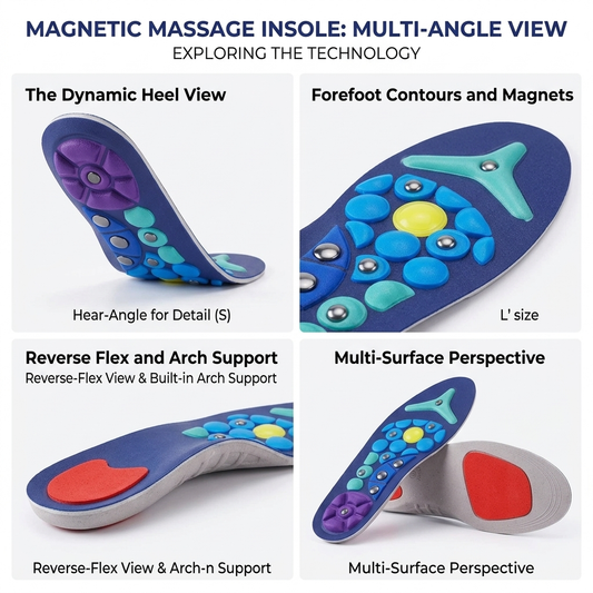 Multi Layer Cushioning Shock Absorption Insoles for Walking Vendula Care 2