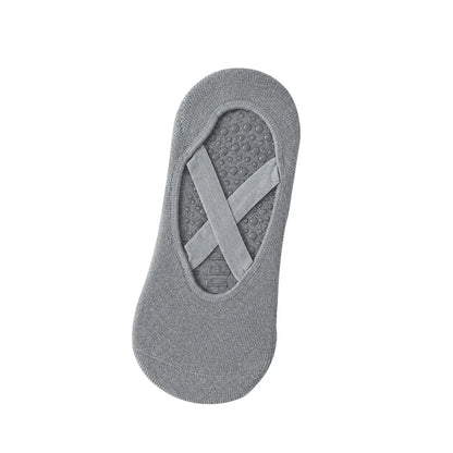 Non-Slip Yoga Socks with Straps for Pilates & Barre Grip Vendula Care 14