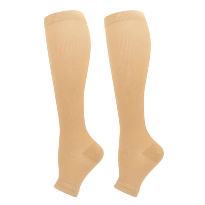 Open-Toe Compression Socks for Sports & Leg Pain Relief Vendula Care 8