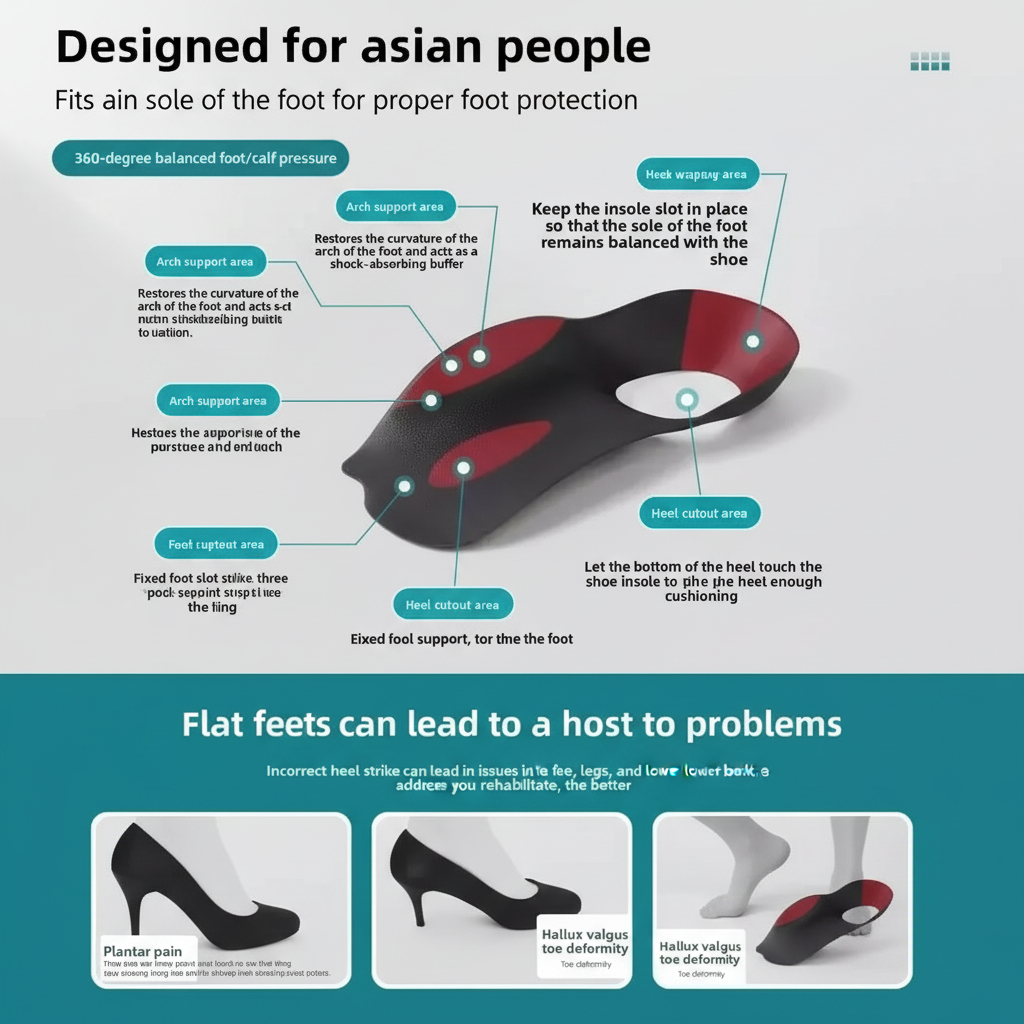 Orthopedic Arch Support Insoles for Daily Foot Pain Relief Vendula Care 8