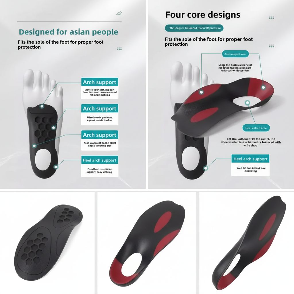 Orthopedic Arch Support Insoles for Daily Foot Pain Relief Vendula Care 9