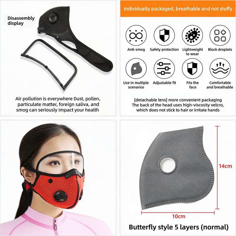 Outdoor Sports Mask – Breathable Face Cover for Training Vendula Care 11