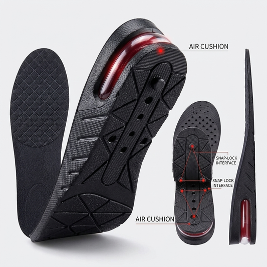 PVC Heightening Insoles for Men and Women – Comfort Lift Vendula Care 06