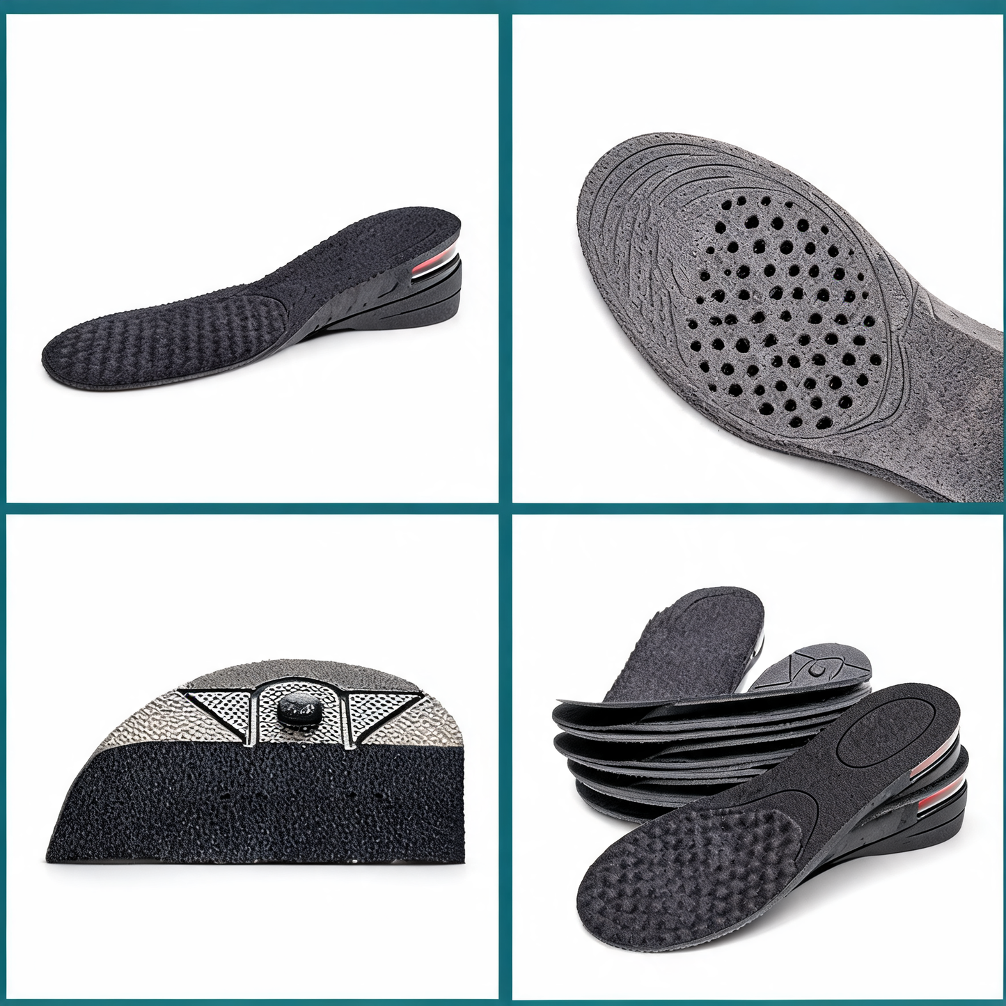 PVC Heightening Insoles for Men and Women – Comfort Lift Vendula Care 07