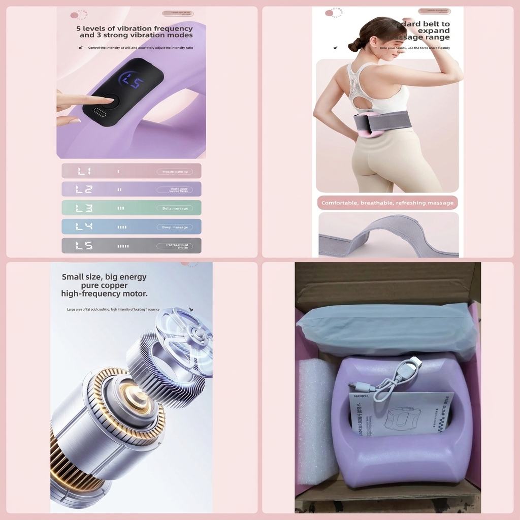 Portable Vibration Massage Ring for Handheld Muscle Relief Vendula Care 02