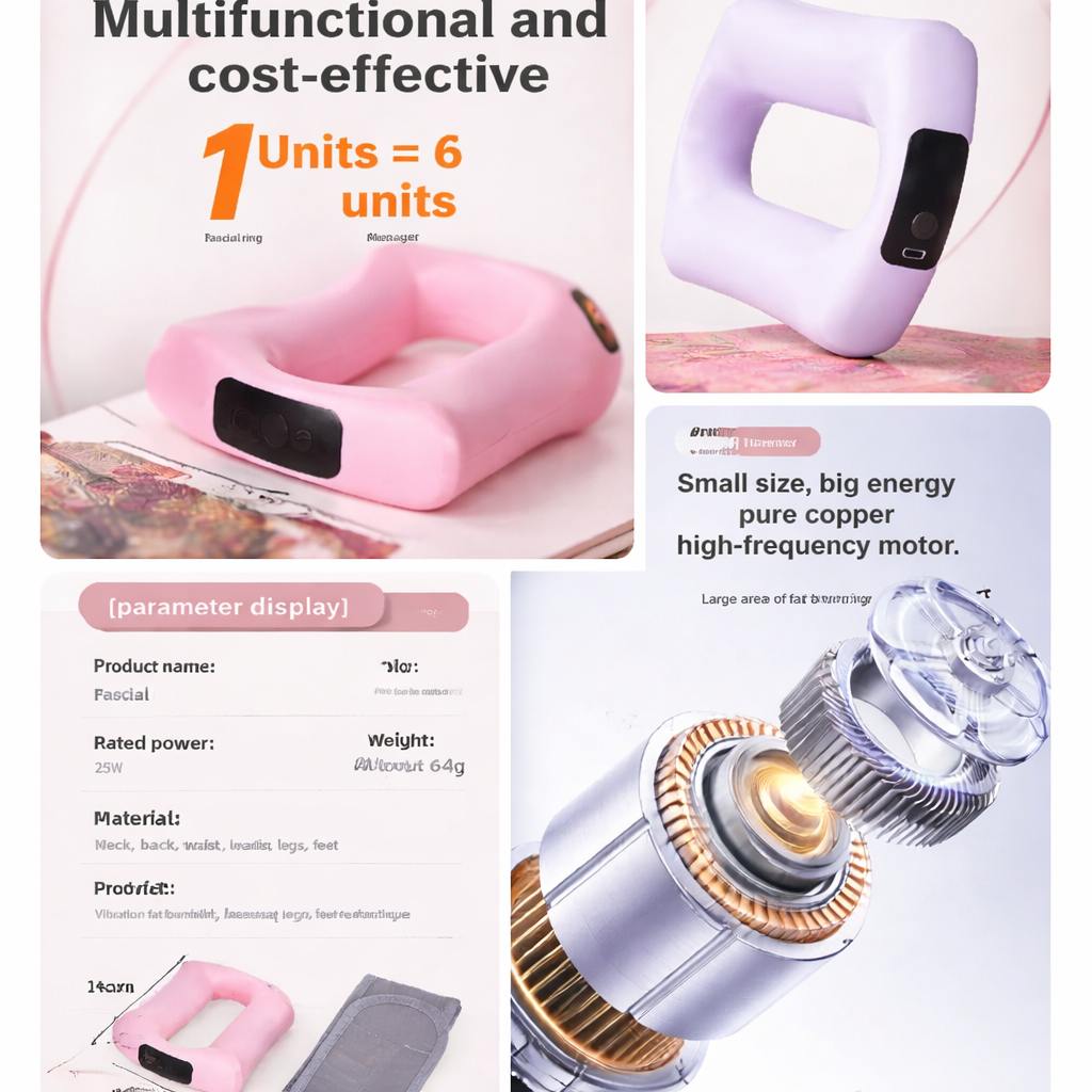 Portable Vibration Massage Ring for Handheld Muscle Relief Vendula Care 09