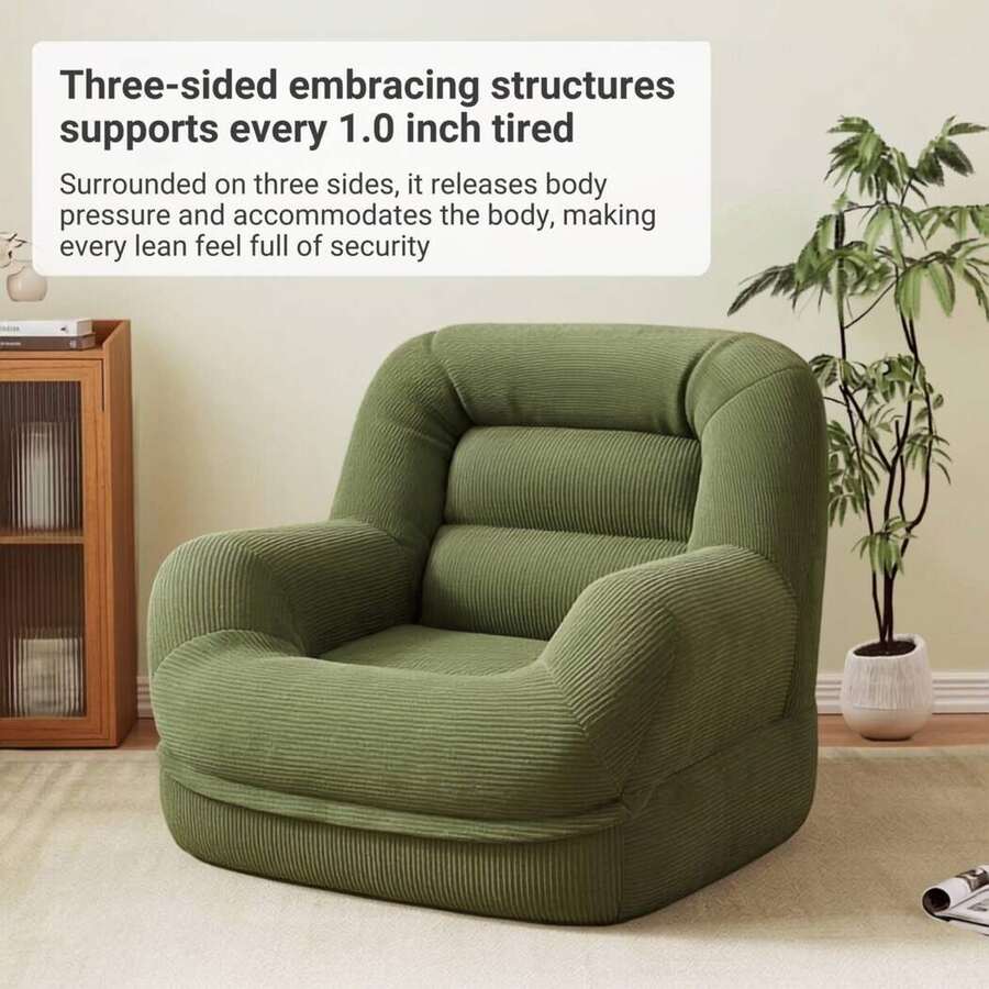 Reclining Sofa Lounge Chair for Living Room Comfort & Support VendulaCare 17