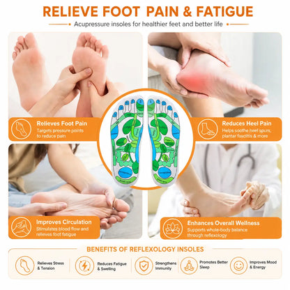 Reflexology Socks Set with Acupressure Guide for Foot Care vendula care 3