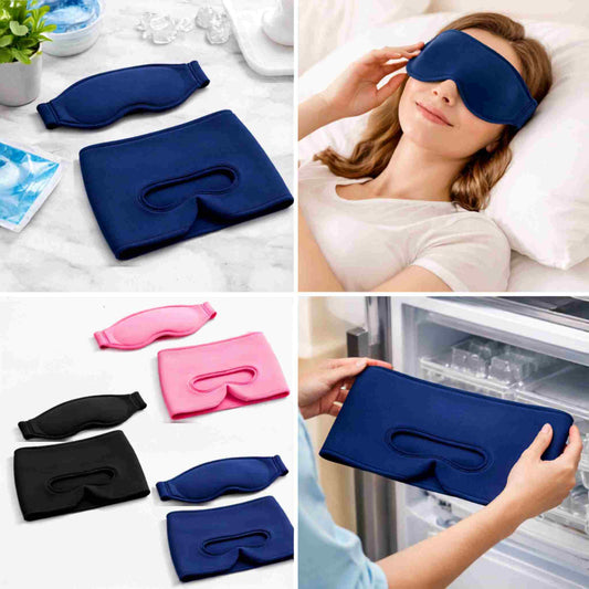 Reusable Gel Cold Compress Eye Mask for Cooling & De-Puffing Vendula Care (1)