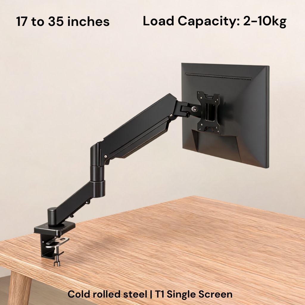 Sanco T1 Monitor Arm Desk Clamp Mount for 17-35 Inch Screens Vendula Care (6)