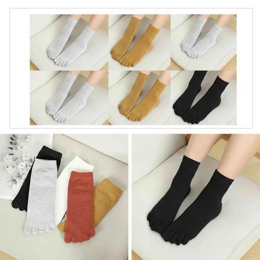 Seamless Mid-Tube Socks – Soft Comfort Fit for Daily Wear Vendula Care 08