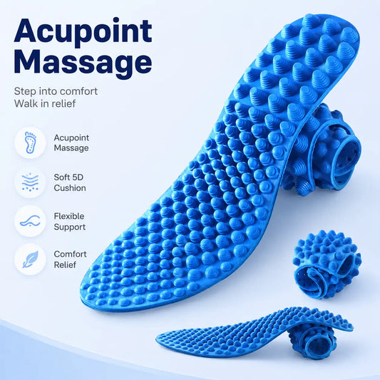 Shock-Absorbing Massage Insole for Foot Comfort & Support Vendula Care 2