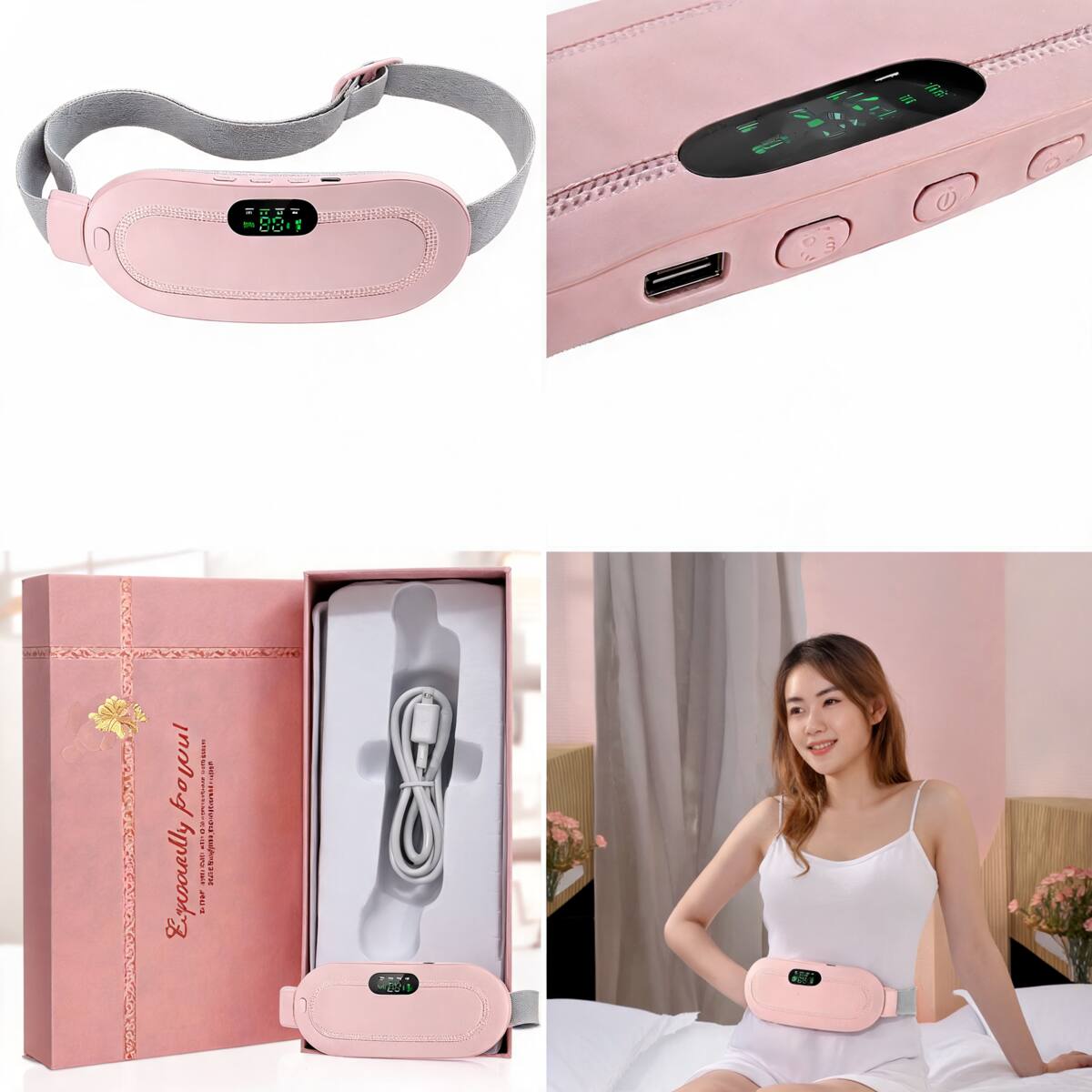 Smart Heating Massage Belt for Back & Waist Muscle Comfort Vendula Care (3)