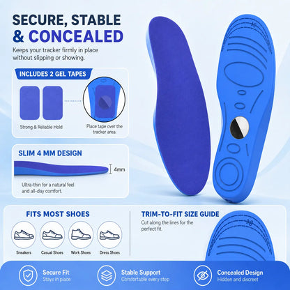 Smart Locator Tracking Insole – Anti-Loss Device for Shoes Vendula Care 05
