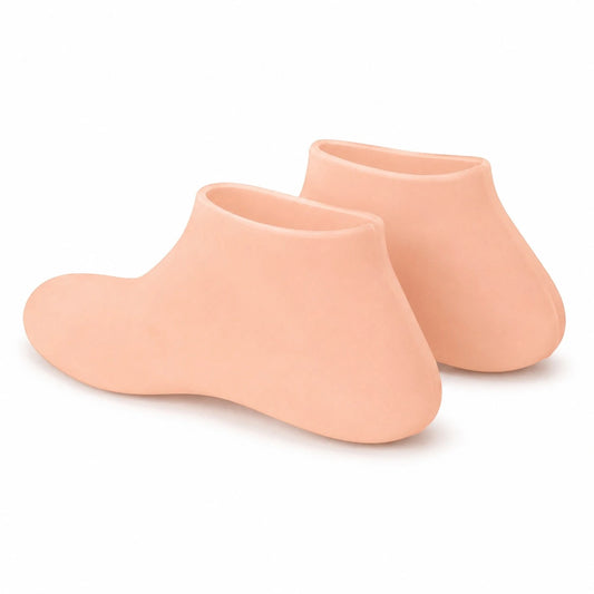 Soft Silicone Heel Protector Socks for Dry, Cracked Feet Vendula Care 2