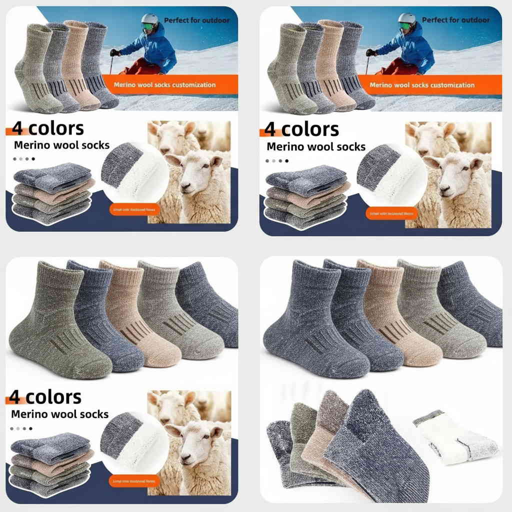 Soft Wool Socks – Warm, Breathable Comfort for Cold Days vendula care 2