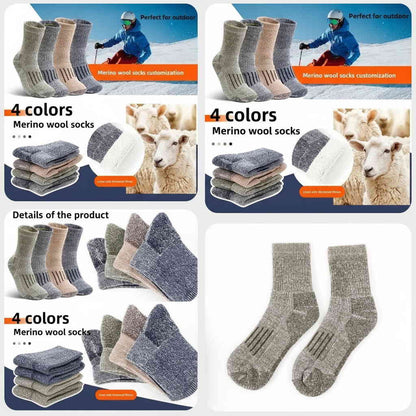 Soft Wool Socks – Warm, Breathable Comfort for Cold Days vendula care 4