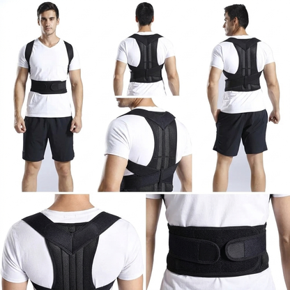 Spinal Orthotic Back Brace for Posture Support & Pain Relief vendulaCare 04