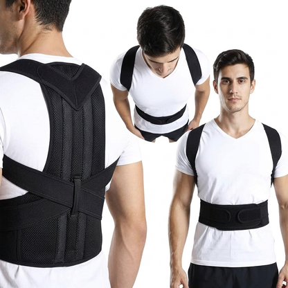 Spinal Orthotic Back Brace for Posture Support & Pain Relief vendulaCare 10