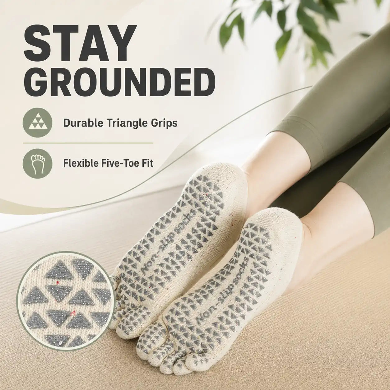 Sports Toe Socks for Running & Athletic Performance, Non-Slip Vendula Care (2)