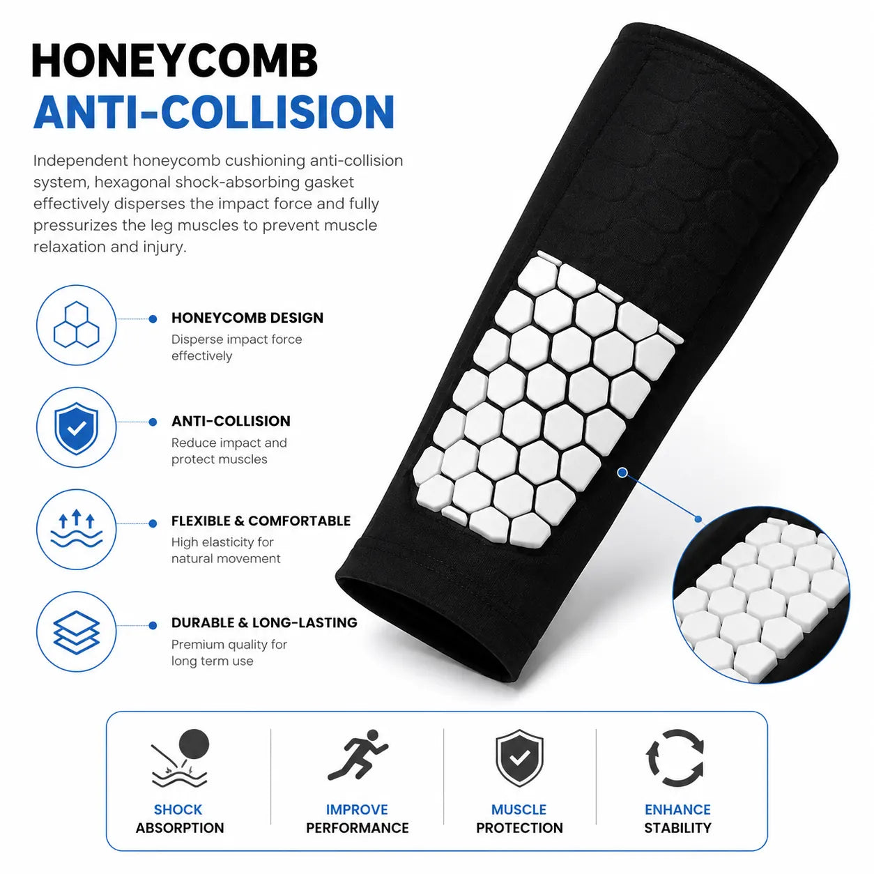 Sports Leg Covers with Compression for Running and Cycling Vendula Care 6