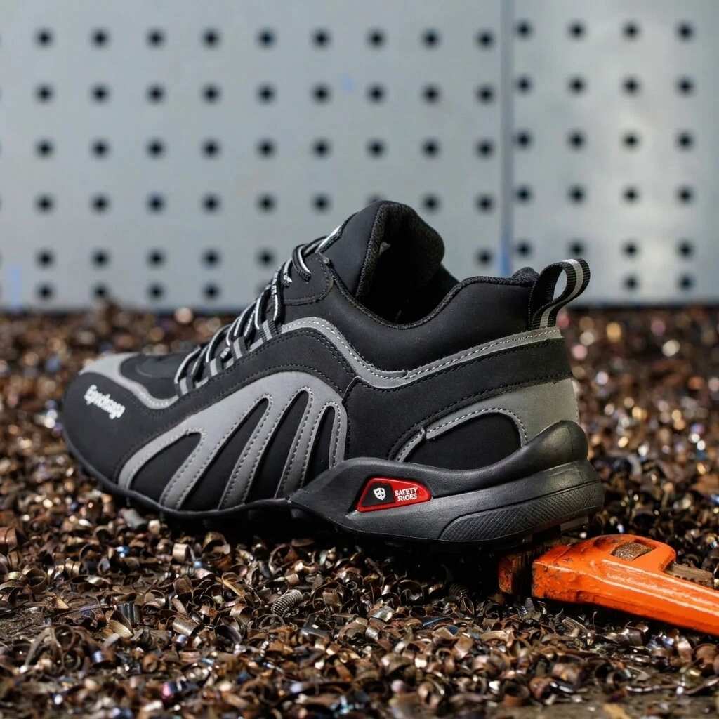 Steel Toe Safety Footwear Work, Comfort & Foot Protection VendulaCare 02