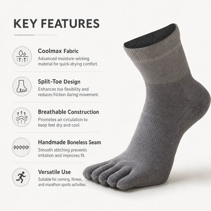 Sweat-Wicking Sports Socks for Dry Comfort All Day Wear Vendula Care 03