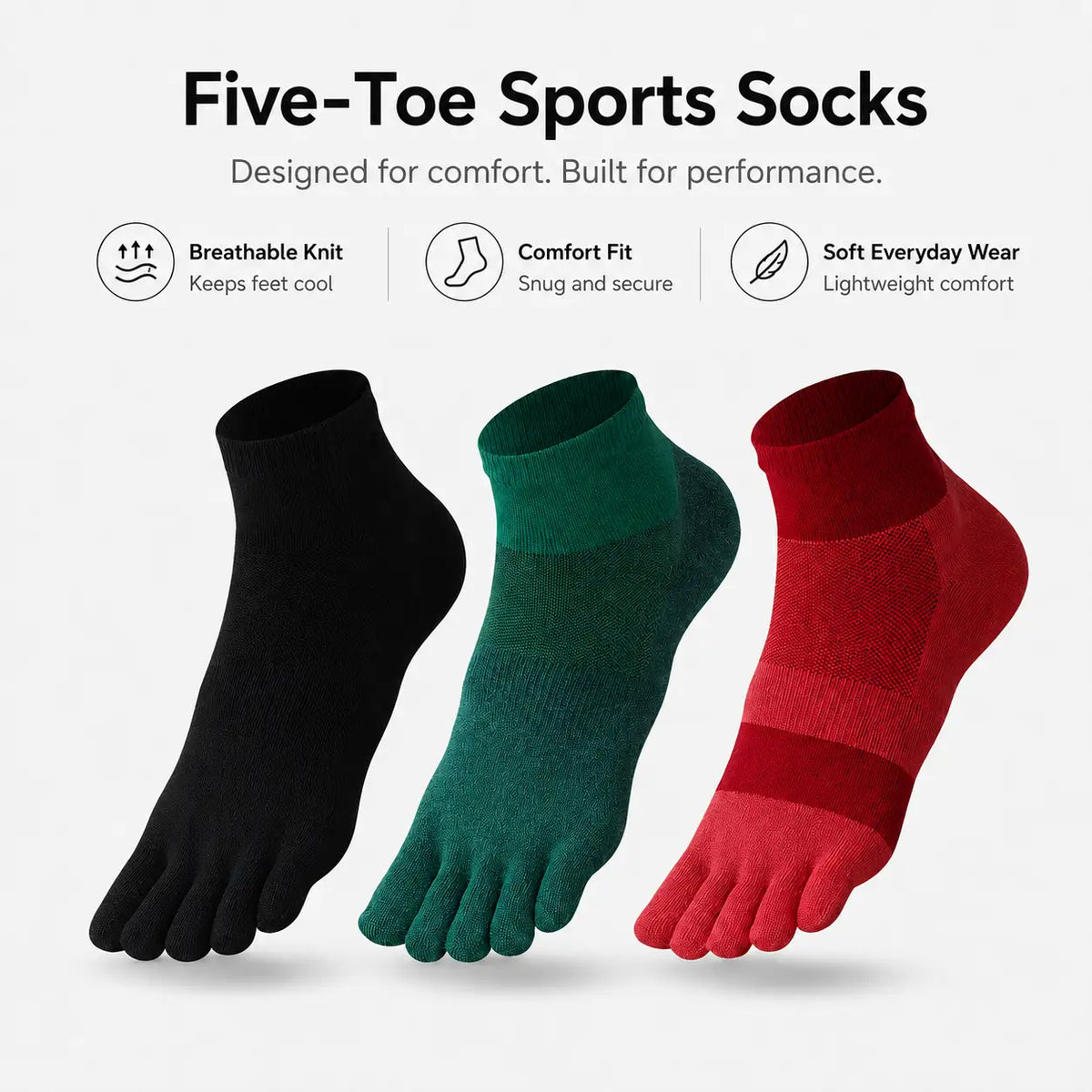 Sweat-Wicking Sports Socks for Dry Comfort All Day Wear Vendula Care 05
