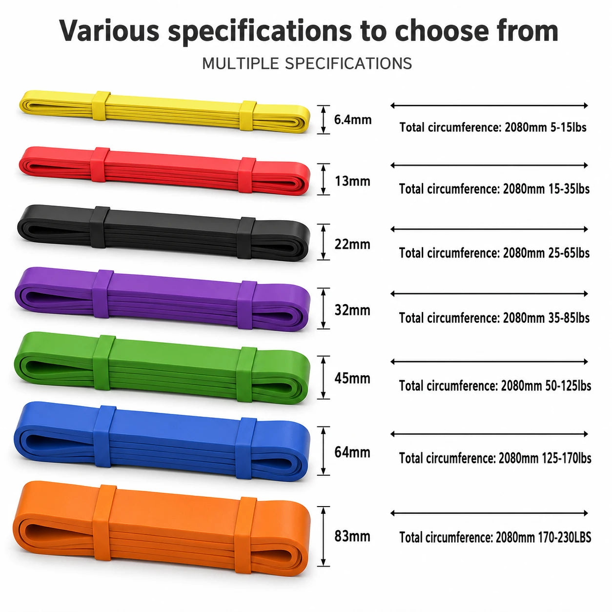 TPE Resistance Bands Set with Handles for Home Gym Workouts vendula care 05