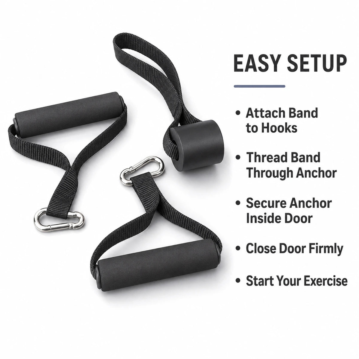TPE Resistance Bands Set with Handles for Home Gym Workouts vendula care 06