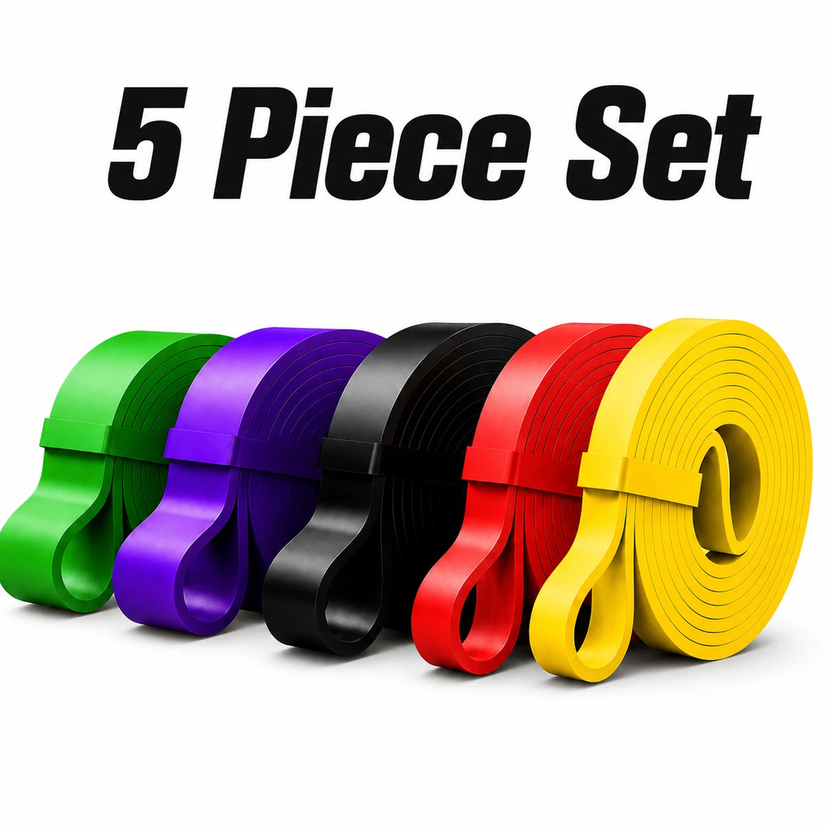 TPE Resistance Bands Set with Handles for Home Gym Workouts vendula care 15