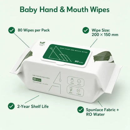 Thick Pearl Texture Baby Wet Wipes for Soft, Gentle Cleaning Vendula Care 5