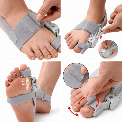 Thumb Toe Correction Orthotic Device for Adjustable Support  vendula care 12