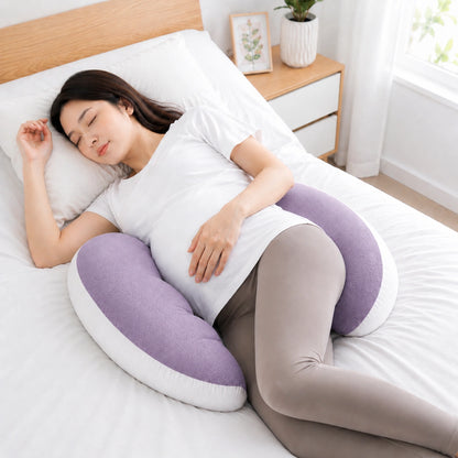 U-Shaped Maternity Pillow for Side Sleeping and Back Support Vendula Care 10