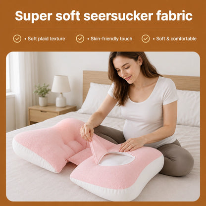 U-Shaped Maternity Pillow for Side Sleeping and Back Support Vendula Care 2