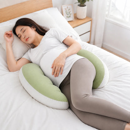 U-Shaped Maternity Pillow for Side Sleeping and Back Support Vendula Care 5