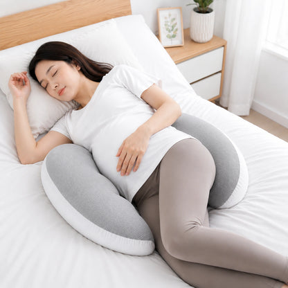 U-Shaped Maternity Pillow for Side Sleeping and Back Support Vendula Care 8