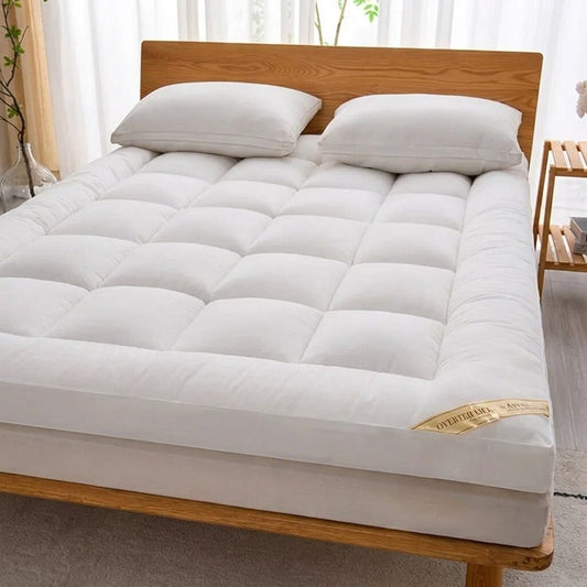 Velvet Mattress Topper with Soft Polyester Filling for Sleep vendula care 02