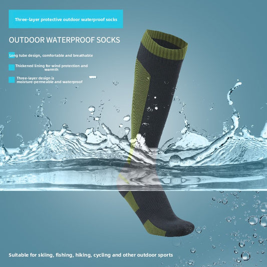 Waterproof Socks for Outdoor Sports Comfort Daily Wear Fit globalswanky 01