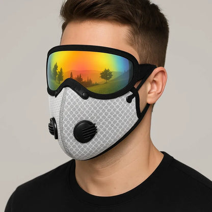 Windproof Dustproof Sports Mask for Running & Cycling Comfort Vendula Care 11