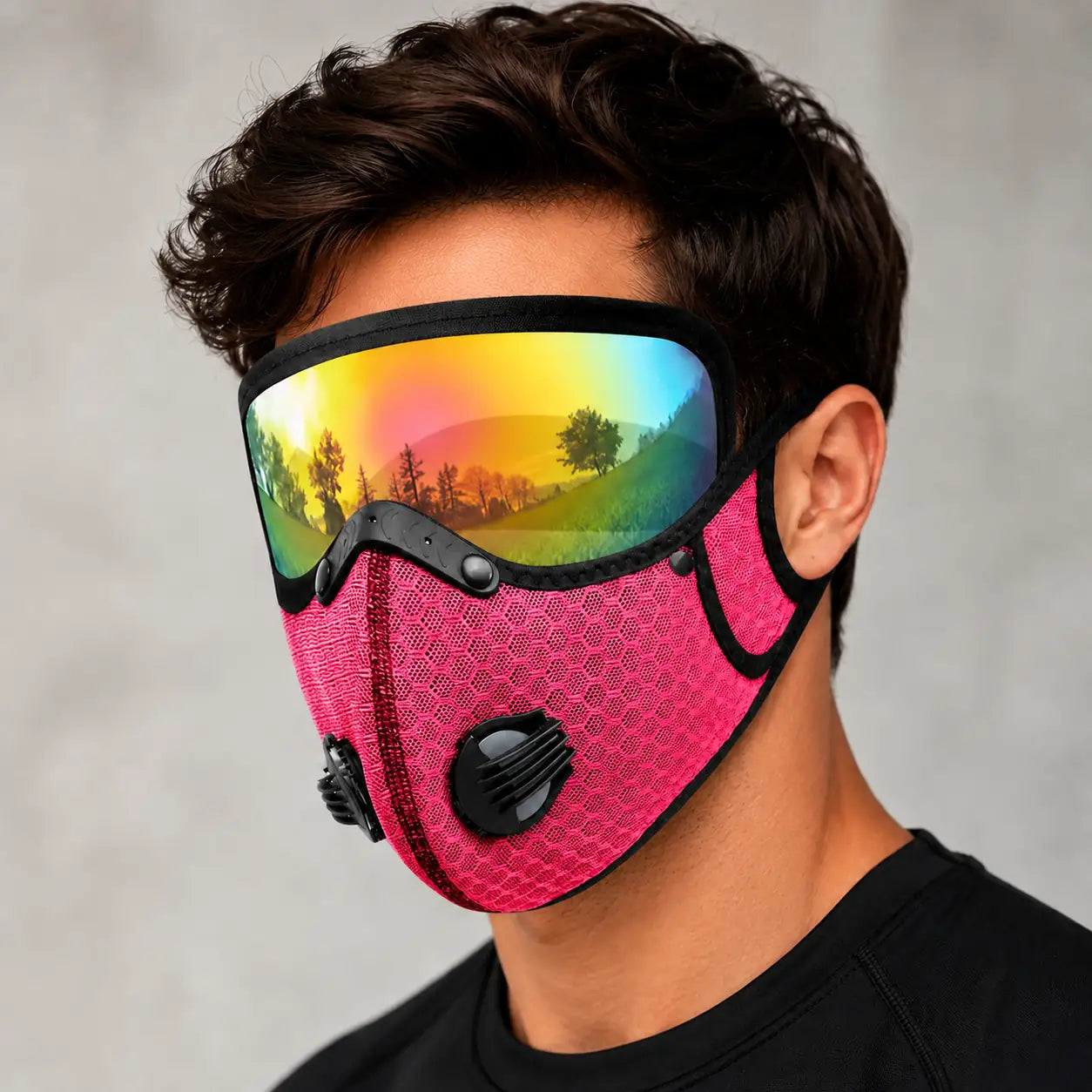 Windproof Dustproof Sports Mask for Running & Cycling Comfort Vendula Care 12