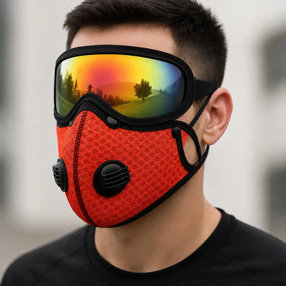 Windproof Dustproof Sports Mask for Running & Cycling Comfort Vendula Care 17