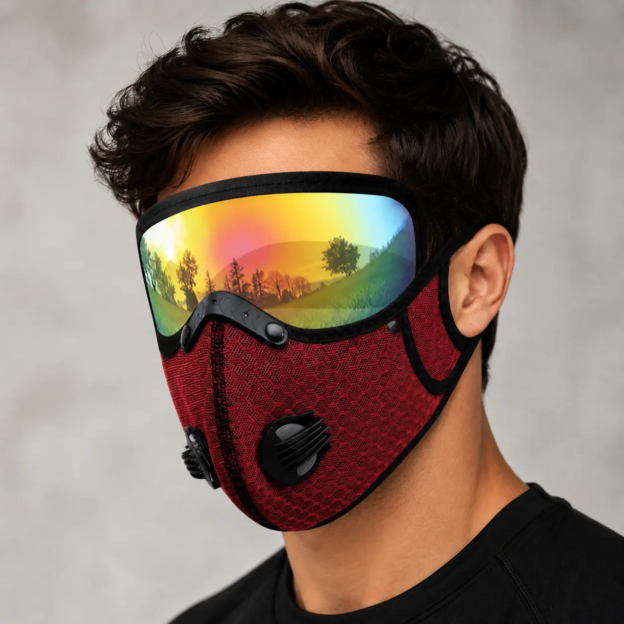 Windproof Dustproof Sports Mask for Running & Cycling Comfort Vendula Care 8