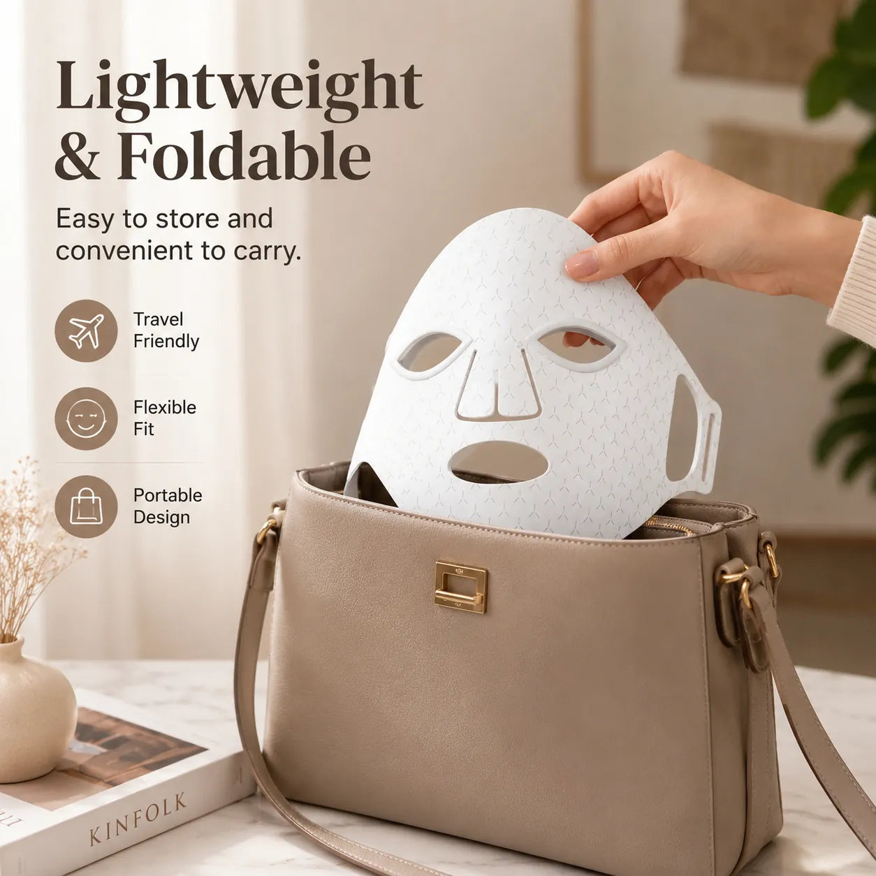 Wireless LED Photon Facial Device for a Glowing Complexion Vendula Care 9